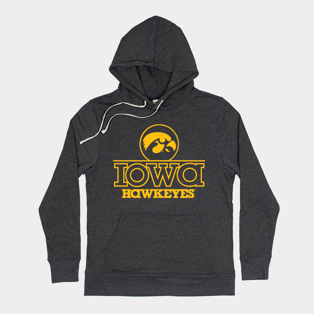 Iowa Hawkeyes Tigerhawk Hoodie T-Shirts, Sweatshirt | PureTeeCo.com (Image 1)
