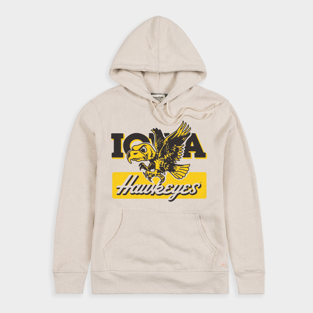1970s Vintage Iowa Hawkeyes Hoodie T-Shirts, Sweatshirt | PureTeeCo.com