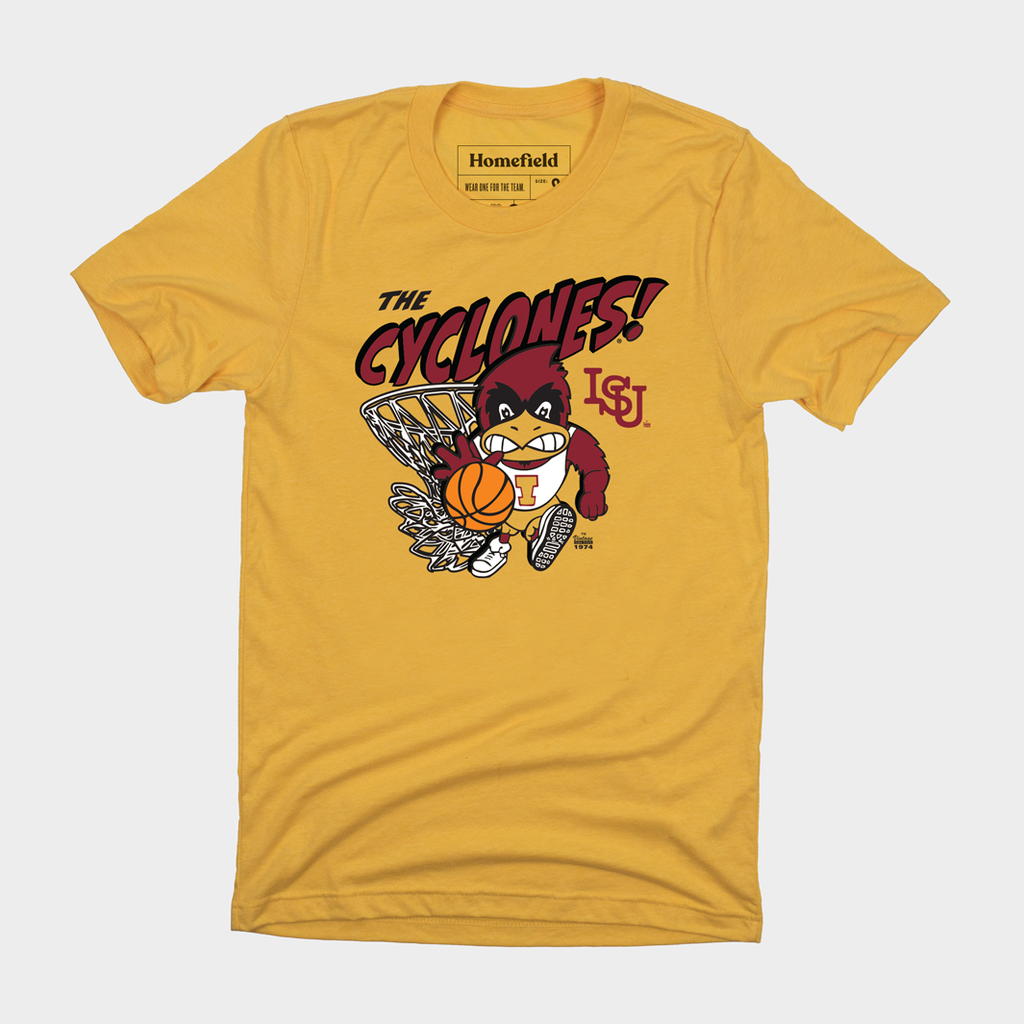 Vintage Cyclones Basketball Tee Hoodie, Sweatshirt | PureTeeCo.com