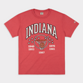 IU Basketball Champions Vintage Heavyweight Tee Style001 Hoodie, Sweatshirt | PureTeeCo.com (Image 1)
