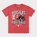IU Hoosiers "Tried and True" Football Vintage Heavyweight Tee Style001 Hoodie, Sweatshirt | PureTeeCo.com (Image 1)