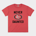 Never Daunted Vintage IU Oval Logo Vintage Heavyweight Tee Hoodie, Sweatshirt | PureTeeCo.com