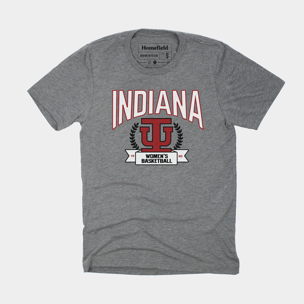 IU 1983 Women's Basketball Tee Hoodie, Sweatshirt | PureTeeCo.com