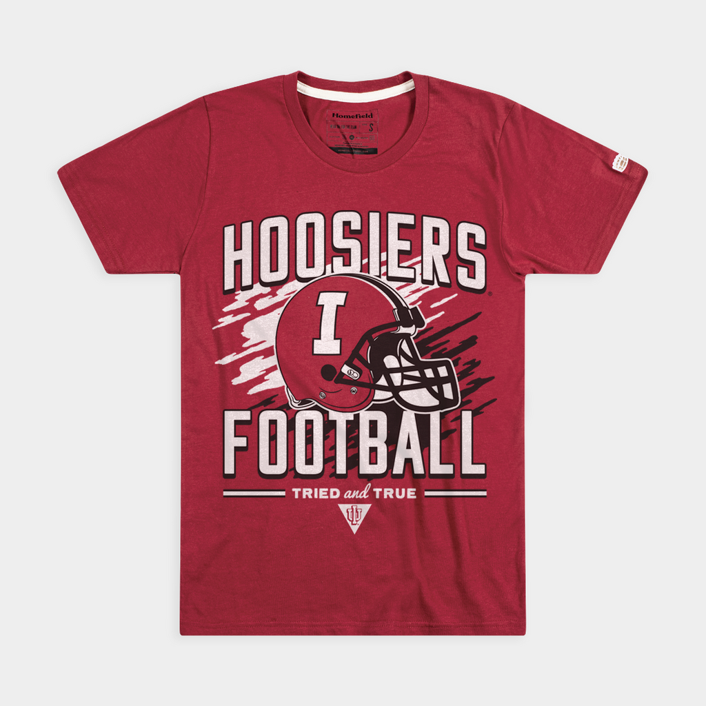 IU Hoosiers "Tried and True" Football Tee Style001 Hoodie, Sweatshirt | PureTeeCo.com