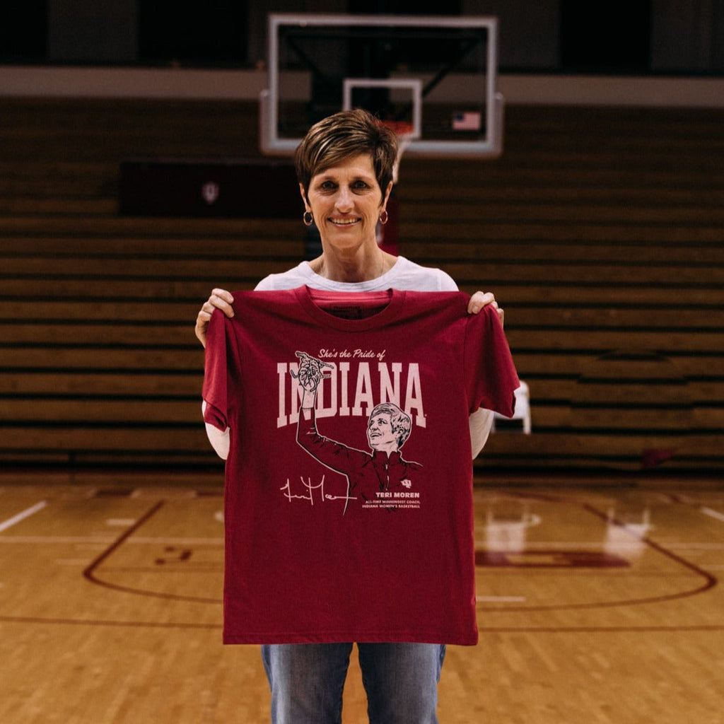 IU Teri Moren Women's Basketball Tee Style001 Hoodie, Sweatshirt | PureTeeCo.com (Image 2)