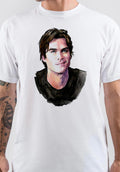 Ian Somerhalder Art T-Shirt Style002 Hoodie, Sweatshirt | PureTeeCo.com