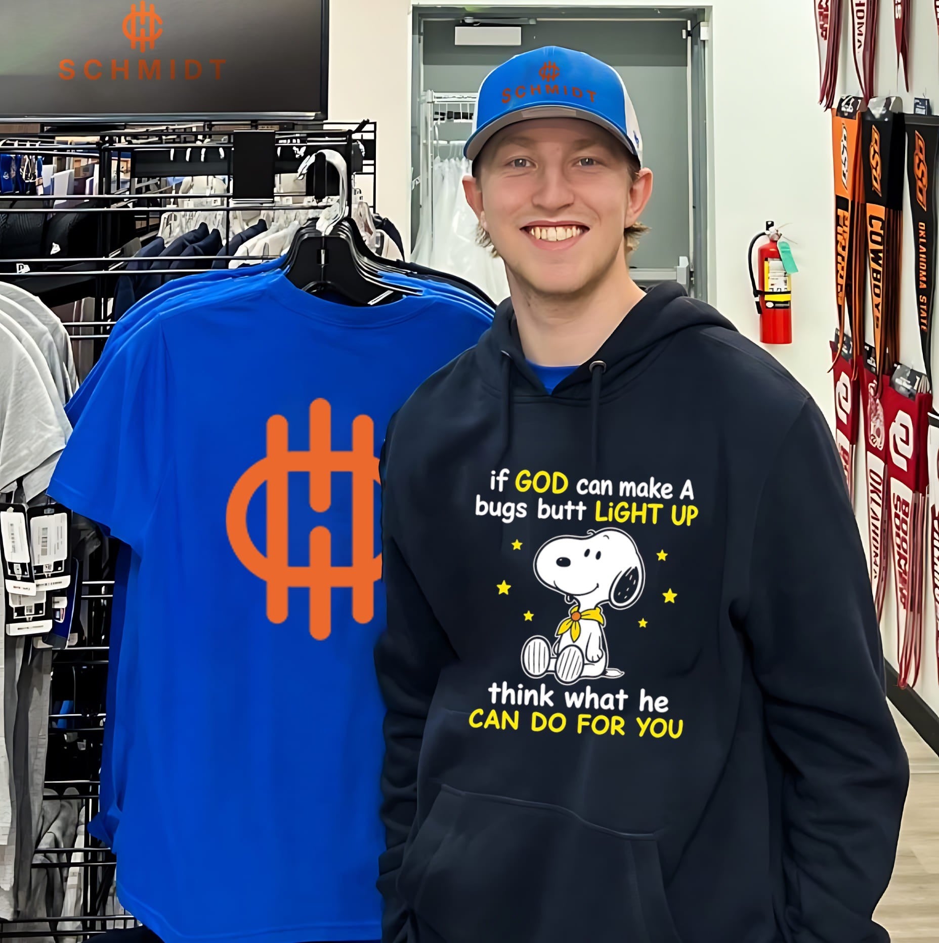 If God Can Make a Bug’s Butt Light Up He Can Do Anything for You shirt