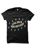 If You Get Lost Call Me Black T-Shirt Hoodie, Sweatshirt | PureTeeCo.com