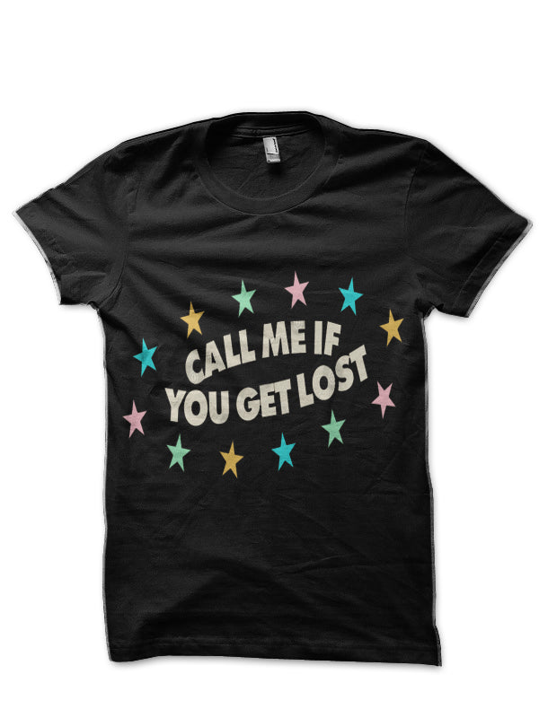 If You Get Lost Call Me Black T-Shirt Hoodie, Sweatshirt | PureTeeCo.com