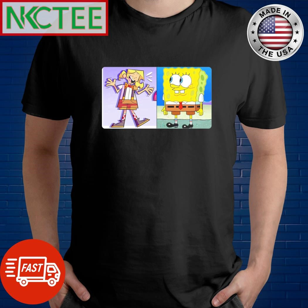If people want a Cheesy gijinka, just look at Spongebob shirt
