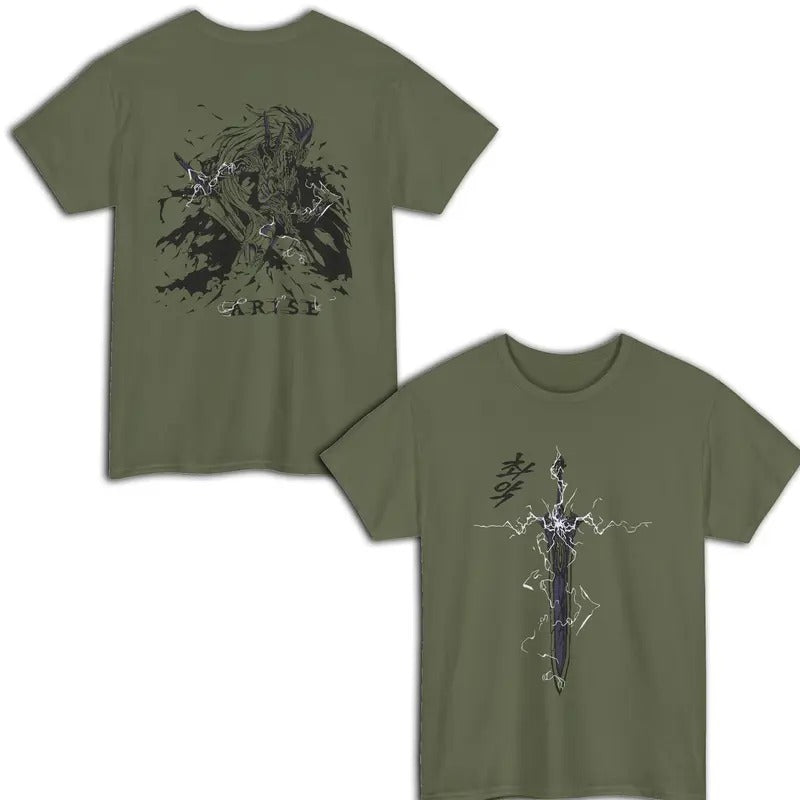 Igris The Bloodred Shirt, Solo Leveling Shirt, Anime Shirt, Anime Gifts, Gift For Him, Gİft For Her, Otaku Shirts,...