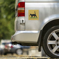 I’ll Tread Wherever I Want Car Magnet