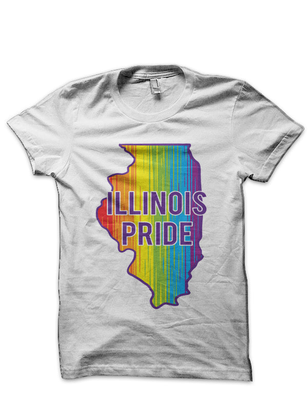 Illinois Pride T-Shirt Hoodie, Sweatshirt | PureTeeCo.com