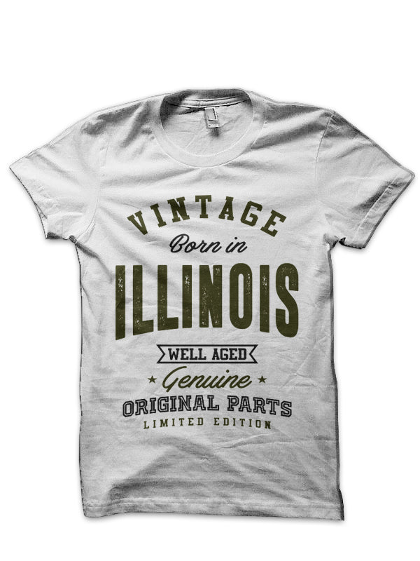 Illinois T-Shirt Style002 Hoodie, Sweatshirt | PureTeeCo.com