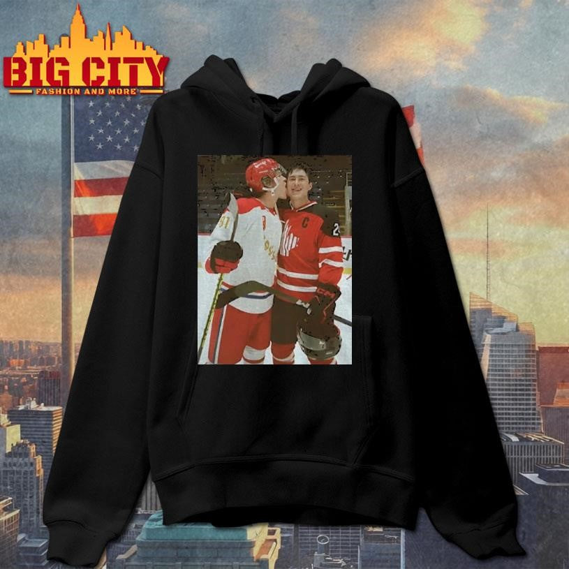 Ilya Rozanov Licks Shane Hollander Face Photo Shirt