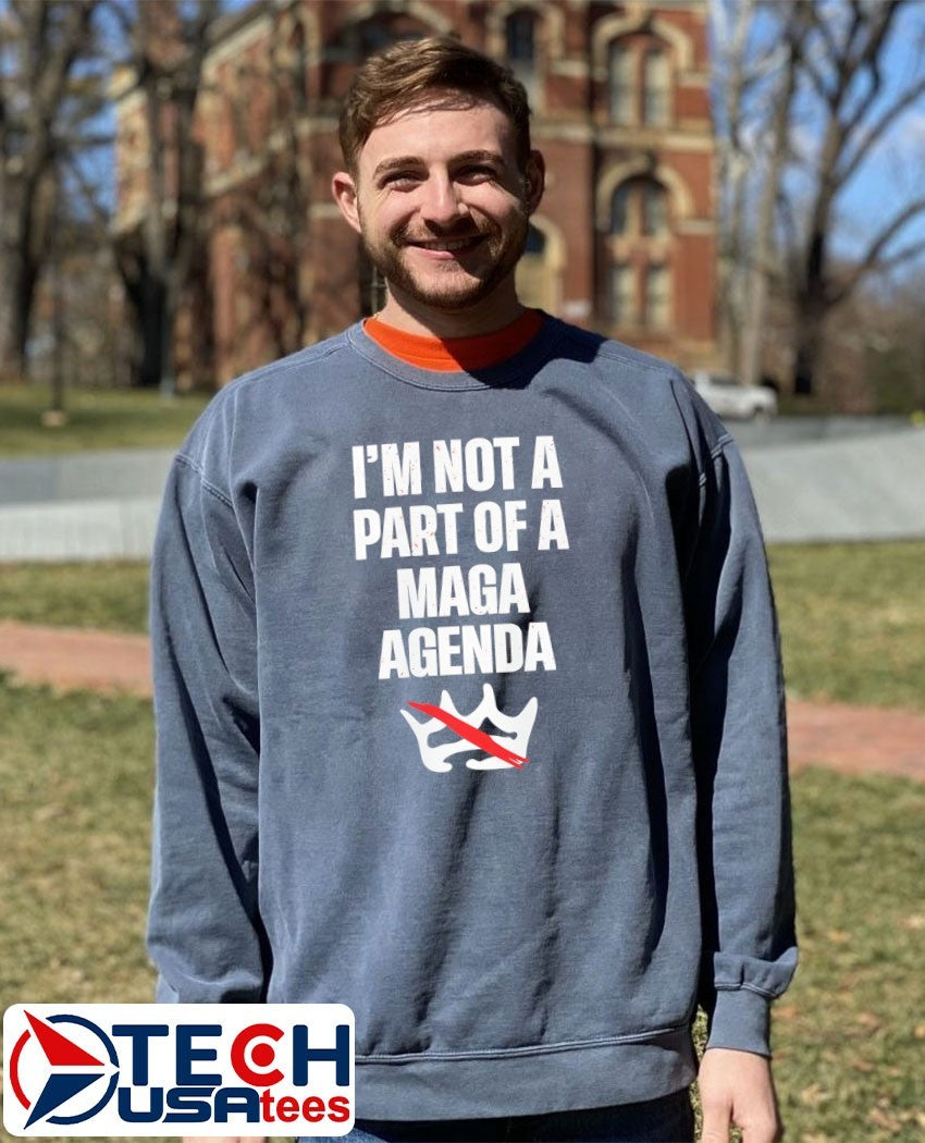 I’m not a part of a MAGA agenda no King shirt