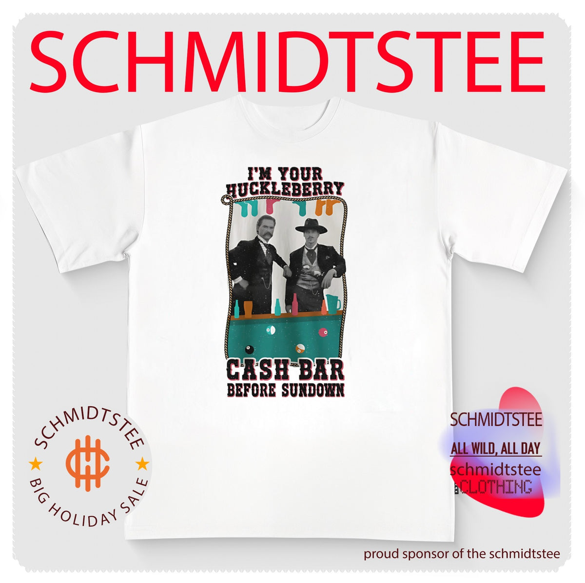 I’m your Huckleberry cash bar before sundown shirt