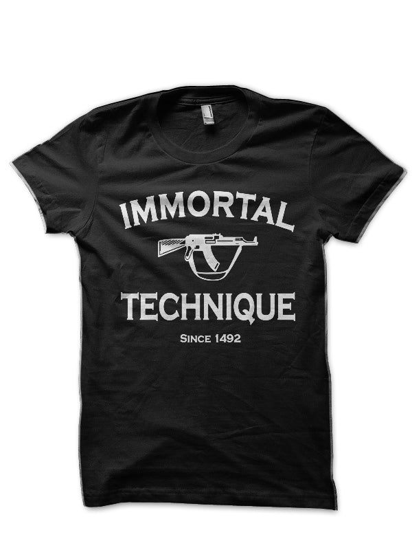 Immortal Technique Black T-Shirt Style001 Hoodie, Sweatshirt | PureTeeCo.com