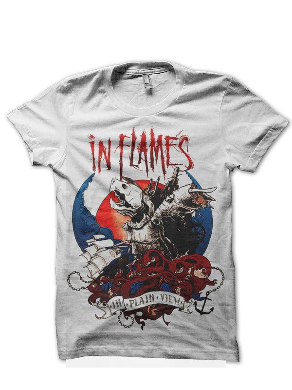 In Flames T-Shirt Style003 Hoodie, Sweatshirt | PureTeeCo.com
