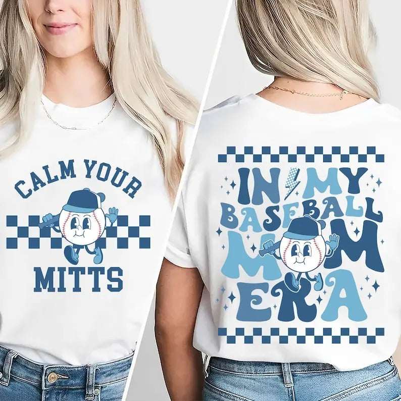 In My Baseball Mom Era Shirt, Baseball Mom Shirt, Sports Mom Shirt, Game Day, Mothers Day Gift, Mothers Day Shirt, Mom...