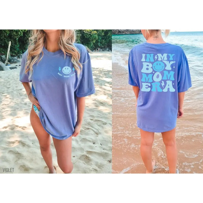 In My Boy Mom Era Shirt Boy Mom Club Tshirt Boy Mama Tee New Mom Giftboy Mama Era Shirtsgift For Herboy Mom Era Shirts...