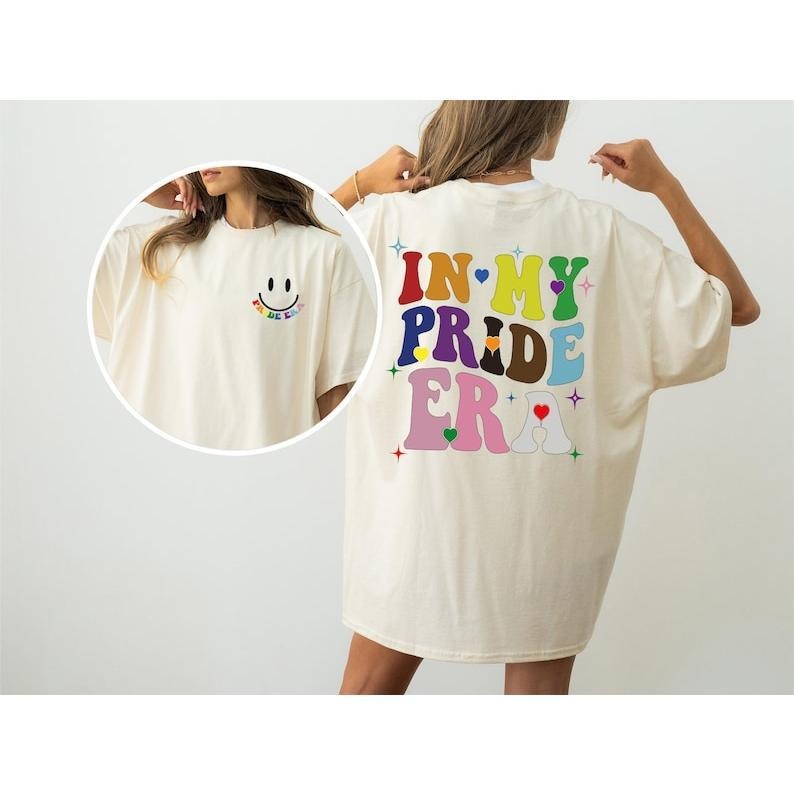 In My Pride Era Shirt, LGBTQ+ Pride Month Shirt, Proud Ally Shirt, LGBT Shirt, Gay Pride Shirt, Equality Queer Hoodie,...