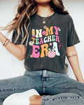 In My Teacher Era Shirt, Teacher Squad T-Shirts, Teacher Appreciation Gift Hoodie, Sweatshirt | PureTeeCo.com
