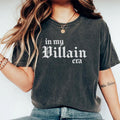 In My Villain Era Shirt, Booktok Unisex Graphic Printed Tee, Book Lover Unhinged Shirt, Dark Romance Tee, Independent...