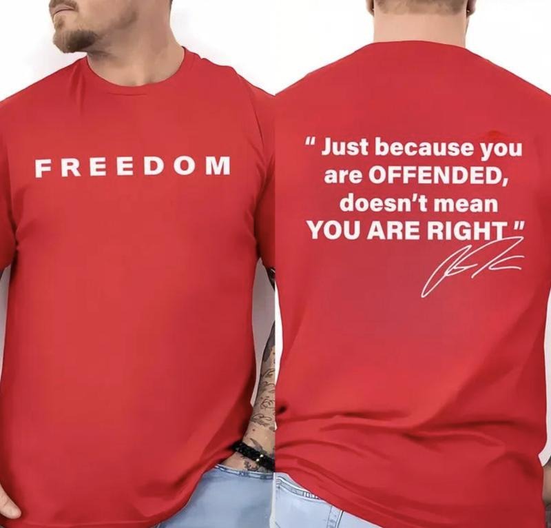 In October 14th We Wear Red T-Shirt, Freedom Shirt We wear Red in 14th October, Memorial American Hero Shirt, Print Tee...