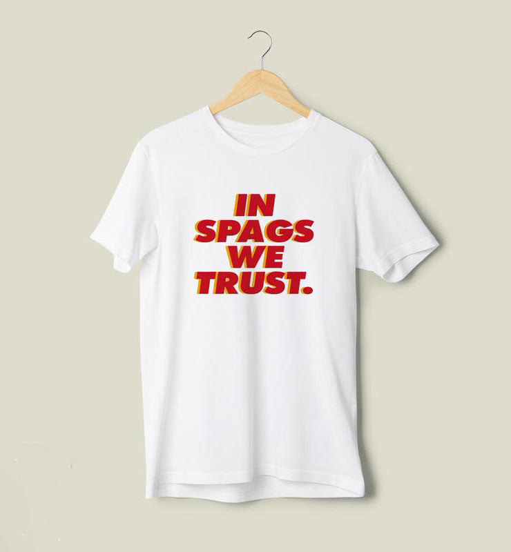 In Spags We Trust T-Shirt Hoodie, Sweatshirt | PureTeeCo.com