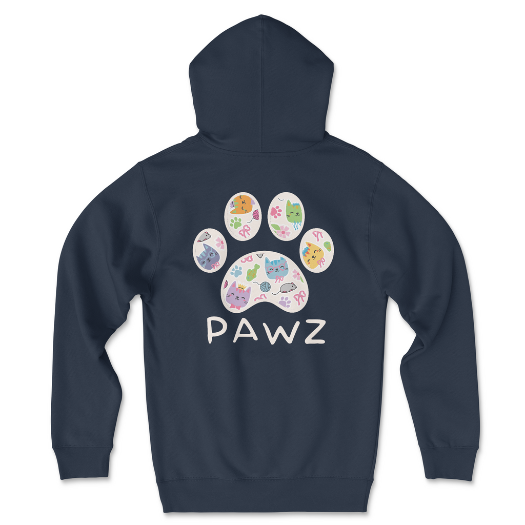 Curious Whiskers (Adult Hoodie) T-Shirts, Sweatshirt | PureTeeCo.com (Image 1)