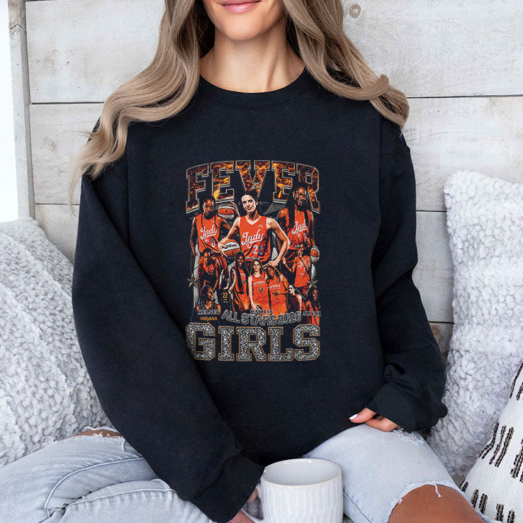 Indiana Fever Girls All Stars 2026 T Shirt