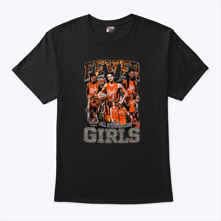 Indiana Fever Girls All Stars 2026 T Shirt