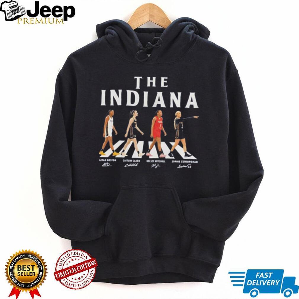 Indiana Fever The Indiana Abbey Road signature shirt