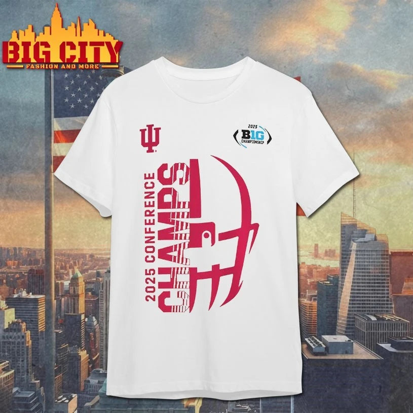 Indiana Football Big 10 Conference Champions 2025 shirt