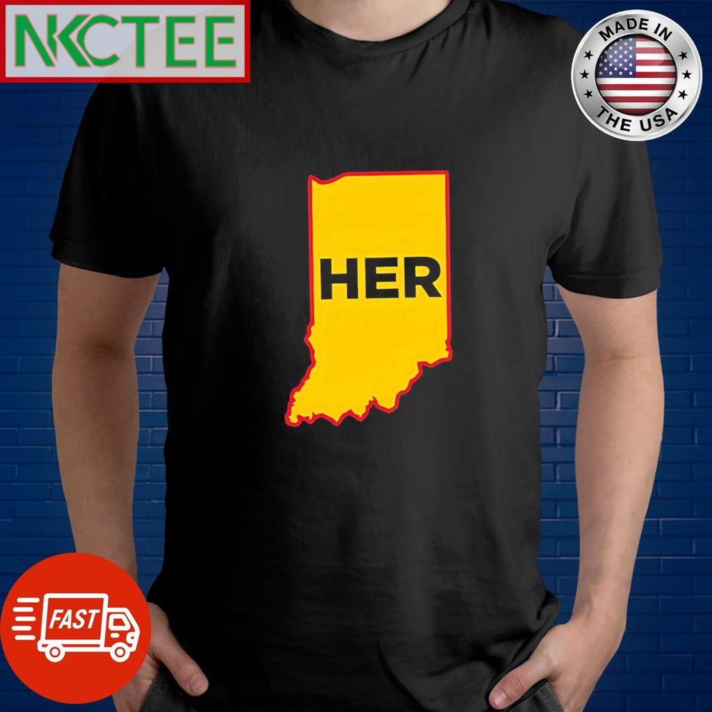 Indiana map her shirt