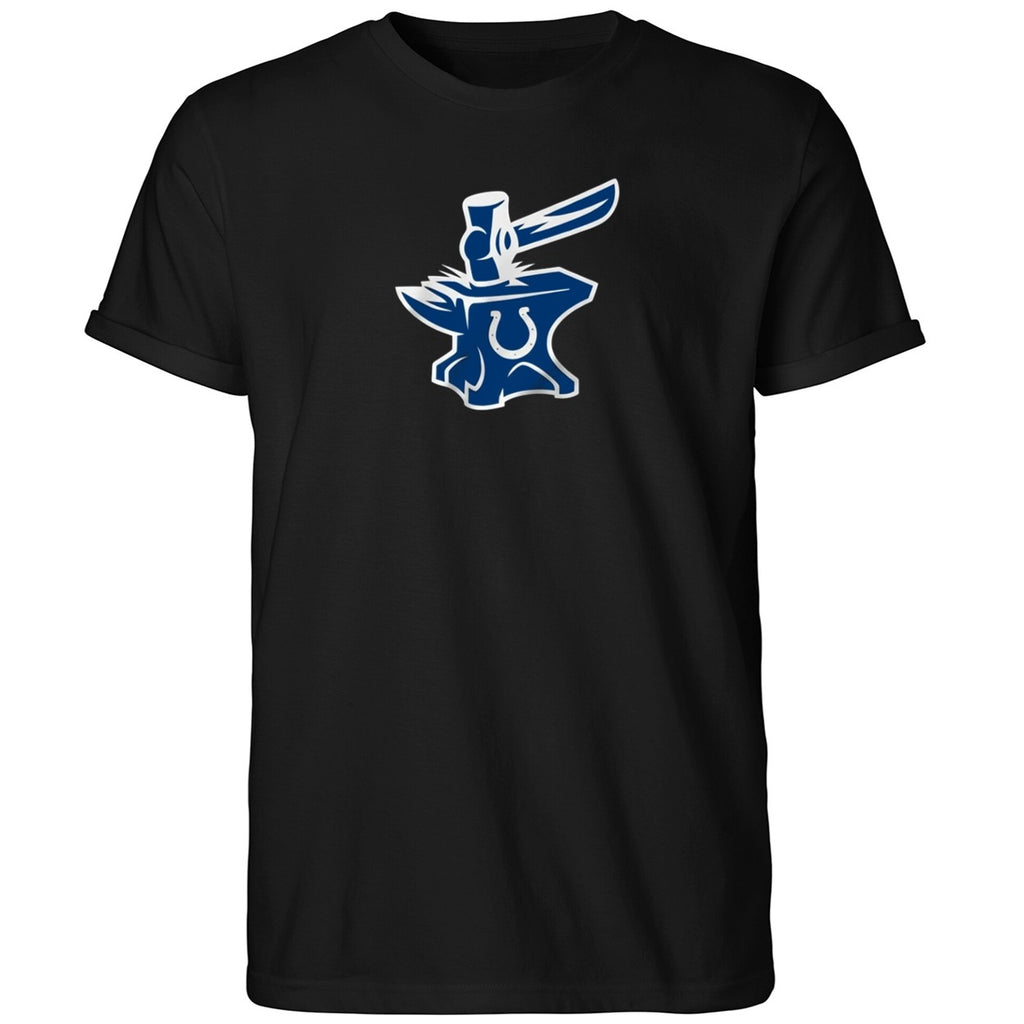 Indianapolis Colts Logo Anvil and Horseshoe Shirt