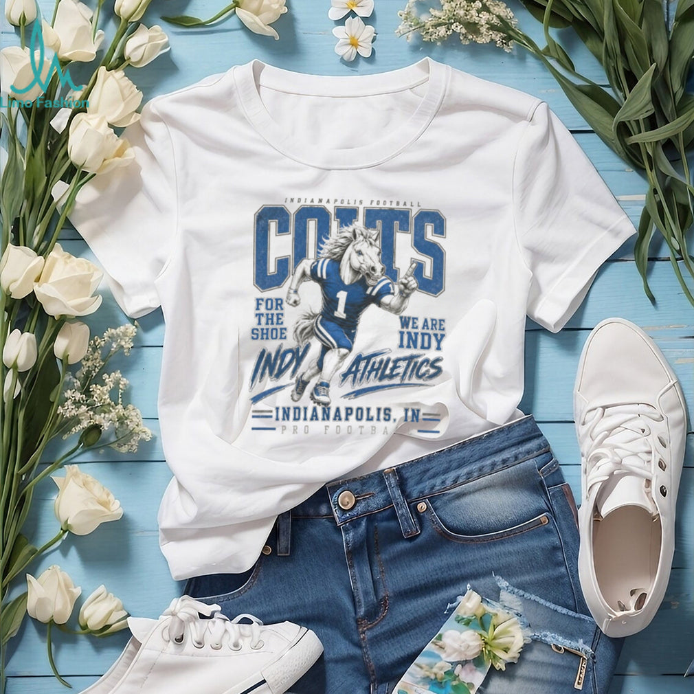 Indianapolis Colts Mascot For The Shoe Football Shirt