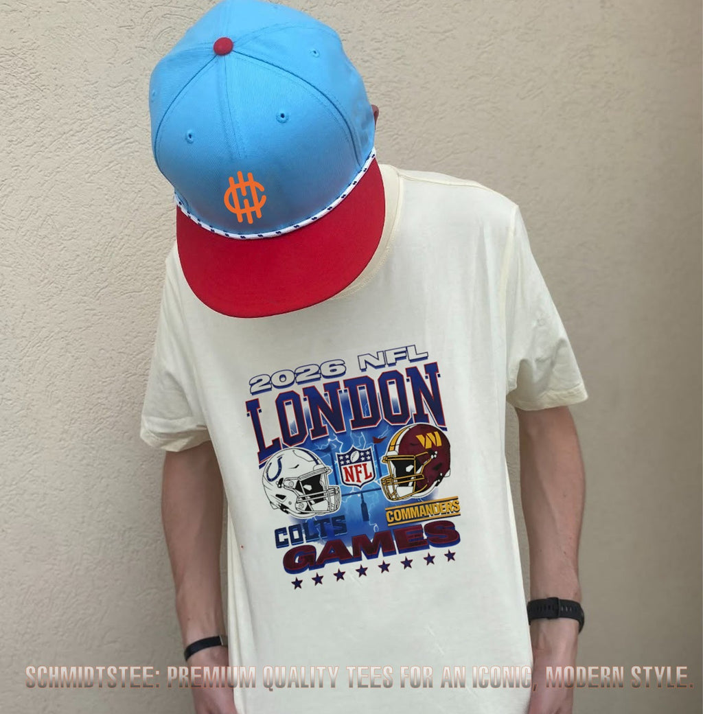 Indianapolis Colts Vs Washington Commanders 2026 Game London Helmet Shirt