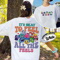 Inside Out It's Okay To Feel All The Feels Shirt Hoodie, Sweatshirt | PureTeeCo.com