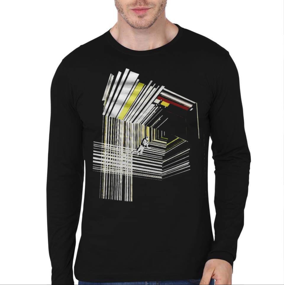 Interstellar Acrylic Block Full Sleeve T-Shirt Hoodie, Sweatshirt | PureTeeCo.com