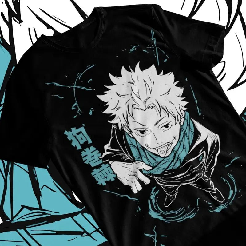 Inumaki Toge Unisex T-shirt, jujutsu Kaisen Jjk Satoru Gojo Anime Tee Menswear Top Hoodie, Sweatshirt | PureTeeCo.com