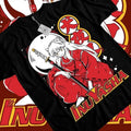 Inuyasha Sesshomaru T-shirt Red Moon Inu Yasha Anime Black Short Sleeve All Size Hoodie, Sweatshirt | PureTeeCo.com