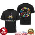 Iowa State Cyclones Official NCAA FIGHT CANCER IN ALL COLORS Two Sided Shirt