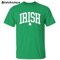 Irish Clover St Patrick's Day Shamrock Graphic Printed Unisex Classic Cotton T-shirt Sweatshirt Hoodie | PureTeeCo.com