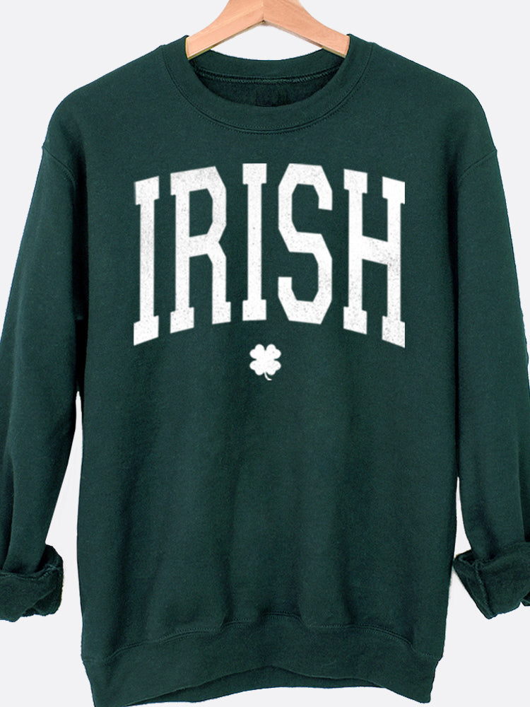 Irish Graphic Sweatshirt T-Shirts, Hoodie | PureTeeCo.com (Image 1)