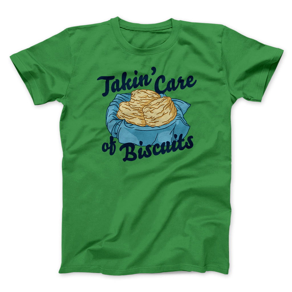 Taking Care of Biscuits Funny Men/Unisex T-Shirt Hoodie, Sweatshirt | PureTeeCo.com (Image 1)