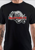 Iron Maiden Black T-Shirt Style003 Hoodie, Sweatshirt | PureTeeCo.com