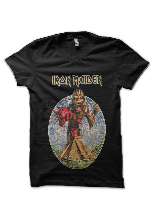 Iron Maiden Black T-Shirt Style005 Hoodie, Sweatshirt | PureTeeCo.com