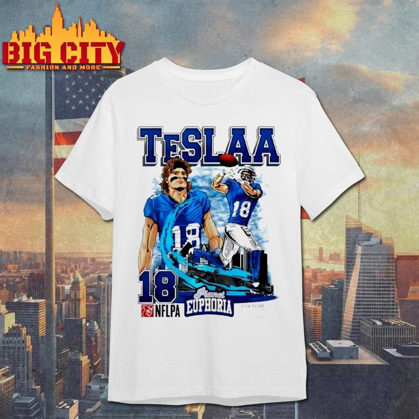 Isaac TeSlaa Detroit Lions player city skyline graphic Shirt